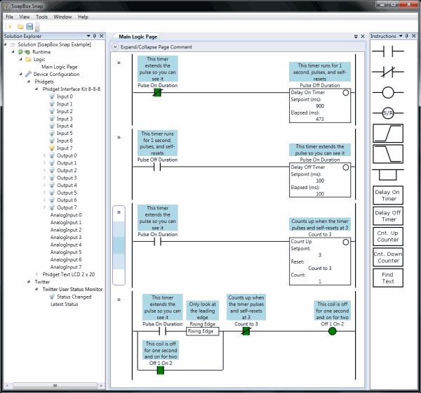 Soapbox Snap to program PLC Arduino