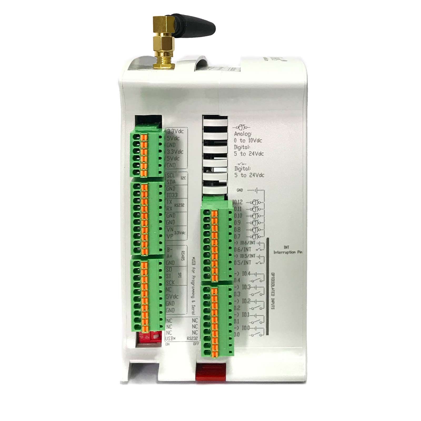 Controlador ESP32 PLC | Módulo 10 E/S con ESP32 